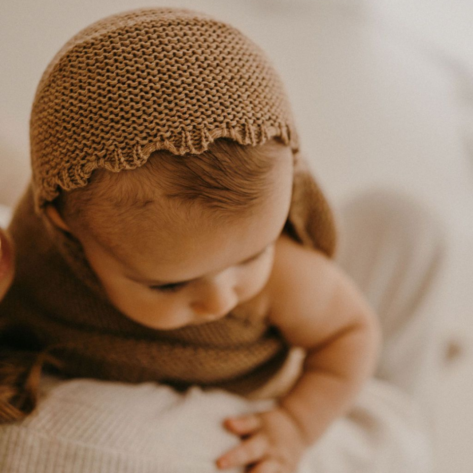 Cocoon wrap in soft merino