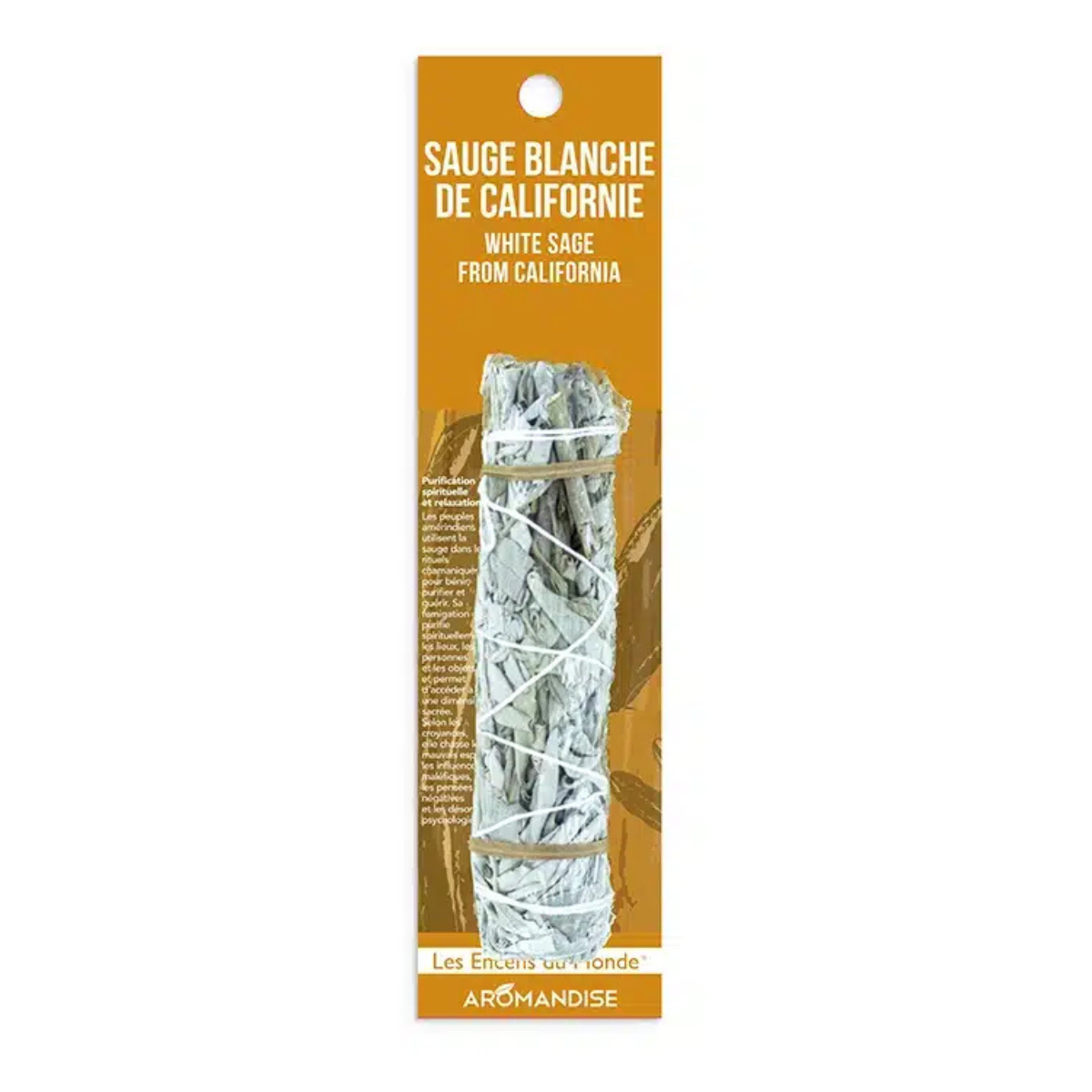 White sage ritual - incense bundle