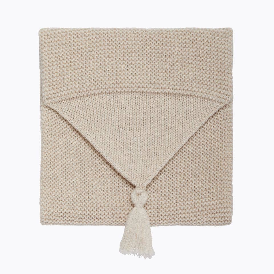 Cocoon wrap in soft merino