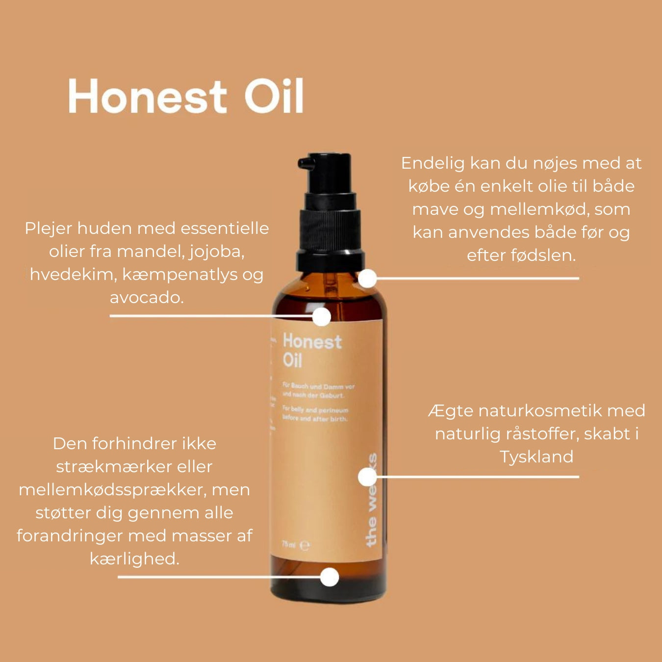Honest Oil - massage and care oil