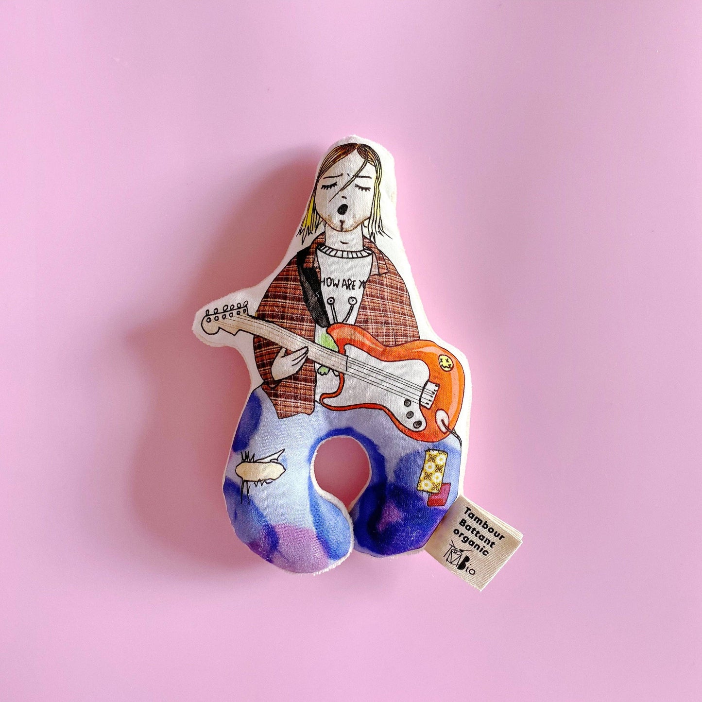 Mr. Grunge – organic rattle