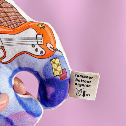 Mr. Grunge – organic rattle