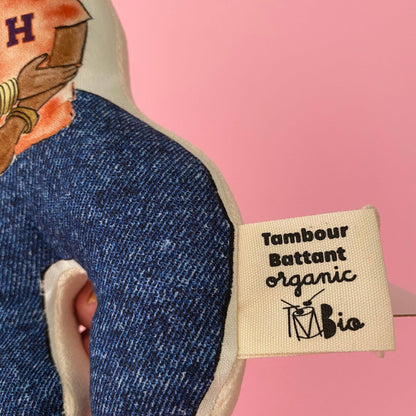 Miss Softly – organic rattle