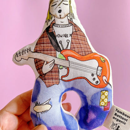 Mr. Grunge – organic rattle