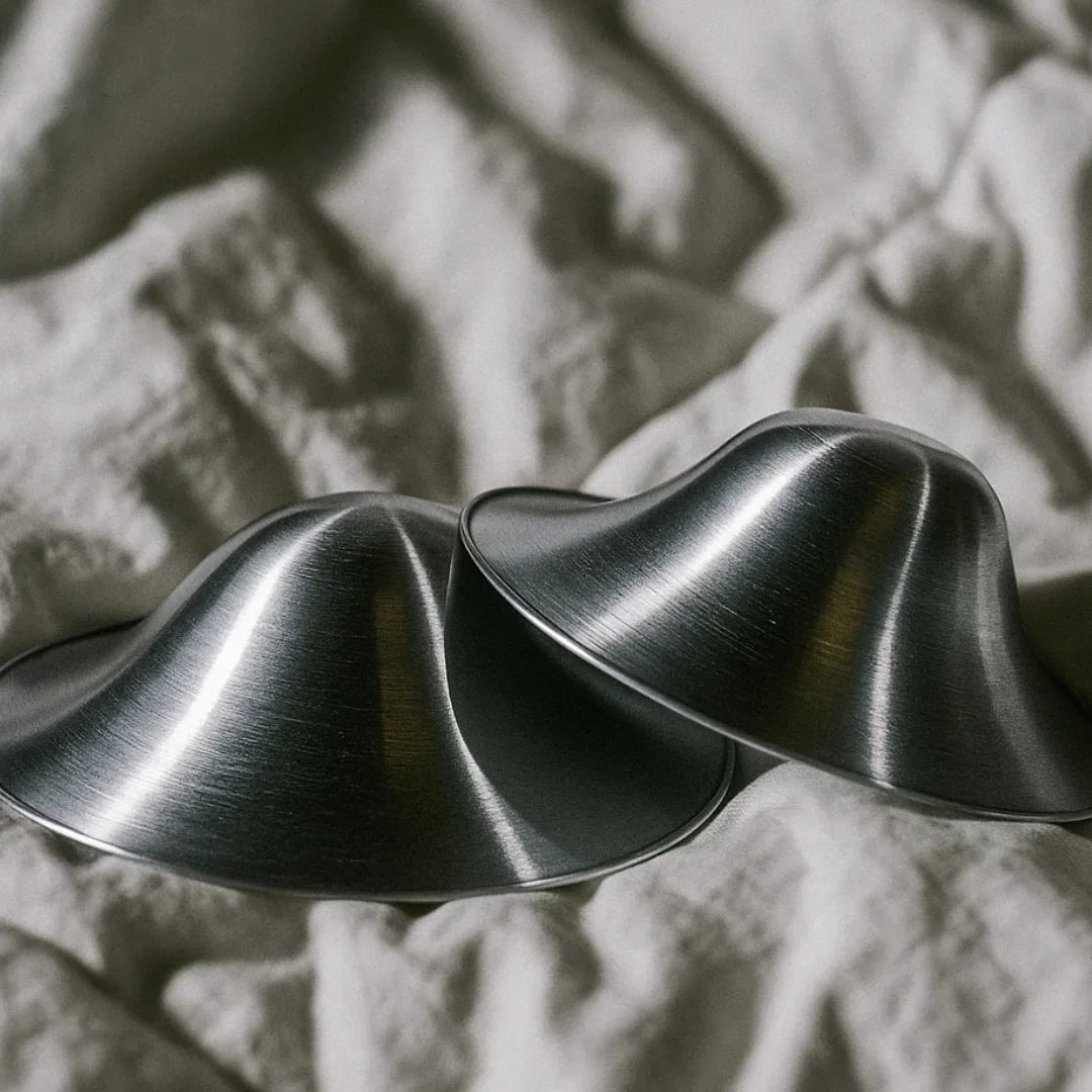 Antibacterial nipple shields in 99.9% pure silver