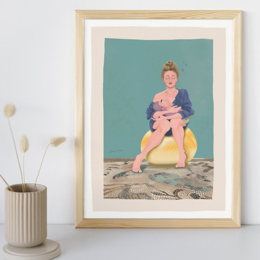 Poster - Breastfeeding Mother