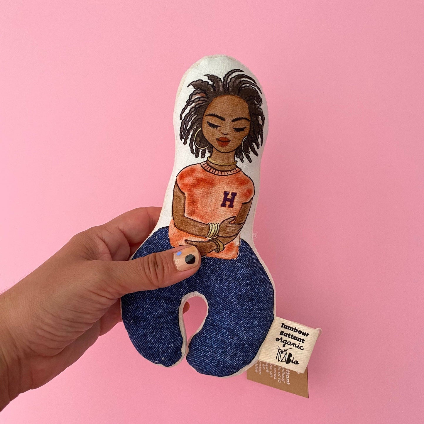 Miss Softly – organic rattle