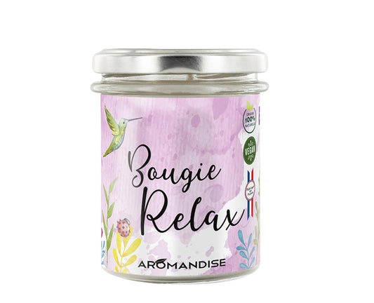 Organic Scented Candle Relax