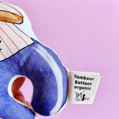 Mr. Doggy – organic rattle