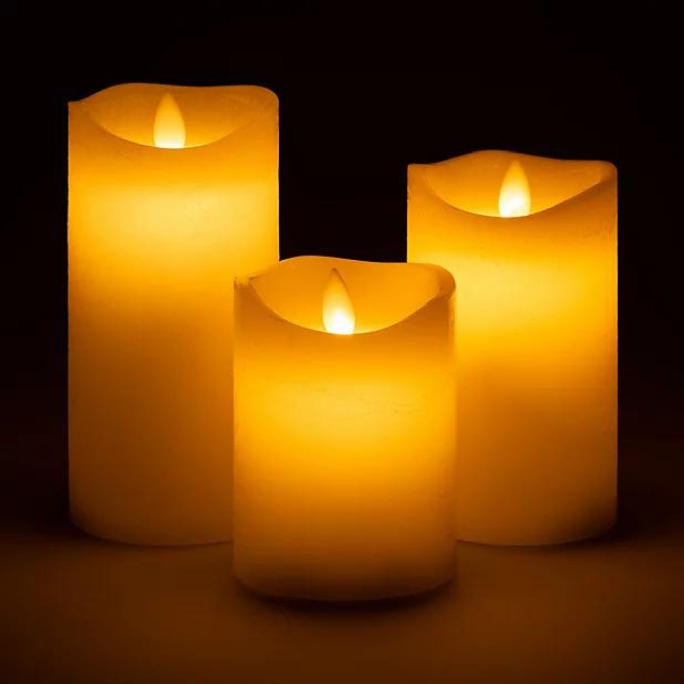 LED candles 3-pack