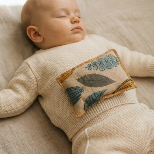 Varmepude til baby mod mavekneb